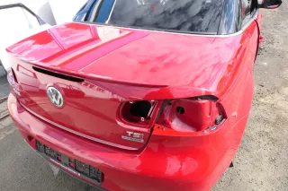 VW Eos 1F Cabrio Heckklappe Klappe Kofferraumklappe rot LA3H - Bild 4