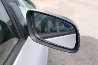 VW Sharan Alhambra elektrischer Spiegel Außenspiegel rechts schwarz matt unlack - Bild 2