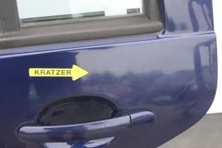 VW Golf 4 Bora Tür hinten links nur Kombi / Variant blau LB5N indigoblau - Bild 2