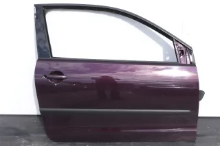 VW Polo 9N 9N3 Tür vorne rechts Beifahrertür rot braun LC3W 2/3-Türer - Bild 1