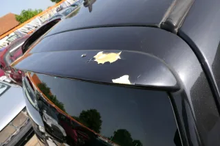VW Sharan 7M Heckklappe Scheibe Klappe hinten ab Bj.2000 schwarz LC9Z Spoiler - Bild 3