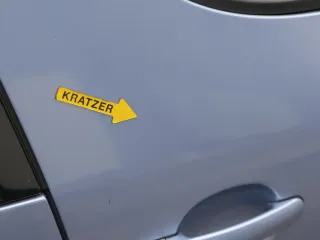 Skoda Roomster 5J Tür vorne rechts Beifahrertür - blau LF5Y Scou mit Leiste - Bild 5