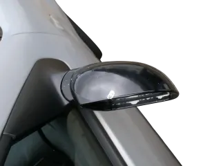 VW Golf 4 Bora manueller Spiegel vorne rechts Außenspiegel schwarz - Bild 4