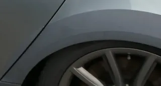 AUdi A6 4F Allroad Blende Kotflügel hinten links Abdeckung schwarz - Bild 2