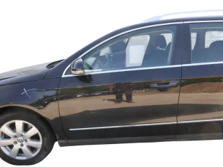 VW Passat 3C Kombi o. Limous Tür vorne links Fahrer schwarz LC9X -ohneAnbauteilr - Bild 1