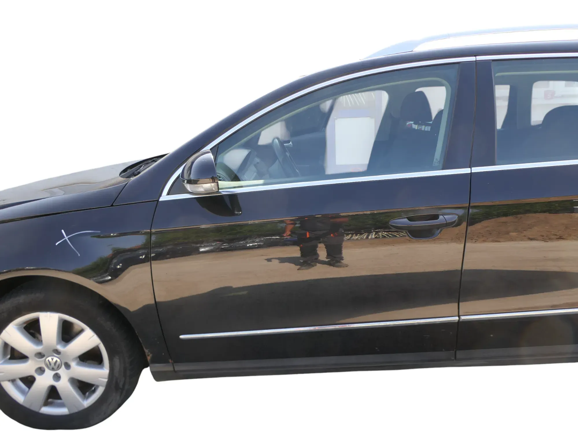 VW Passat 3C Kombi o. Limous Tür vorne links Fahrer schwarz LC9X -ohneAnbauteilr - Bild 1