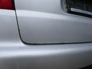 VW Touran 1T Heckklappe Kofferraumklappe hinten silber LA7W mit Scheibe - Bild 12