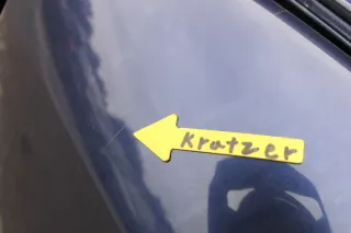 Audi A6 4B Kotflügel vorne links blau LZ5T (bis ca.Mitte 2001passend) - ROST - Bild 4