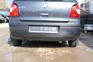 VW Polo 9N3 9N Heckklappe Kofferraumklappe Klappe grau LC7V - Scheibe ohne - Bild 2