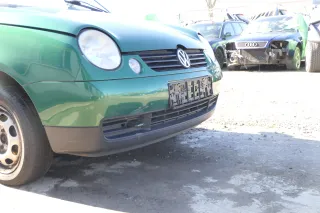 VW Lupo 6x Stoßstange vorne Frontstoßstange Stoßfänger grün LA6N - Bild 4