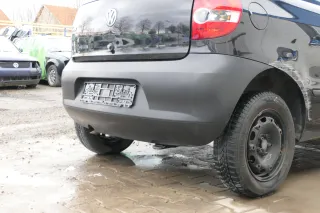 VW Fox 5Z Stoßstange hinten Stoßfänger schwarz matt u - Bild 3