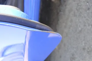 VW Polo 9N 9N3 Tür vorne links Fahrertür 2/3-Türer blau LA5F ohneAnbautei - Bild 2