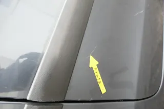VW Polo 9N 9N3 Tür vorne rechts Beifahrertür 2/3-Türer grau LC7V ohneAnbautei - Bild 4