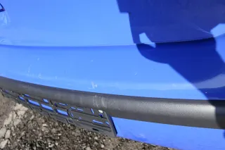 VW Polo 9N 9N3 Stoßstange hinten Heckstoßstange Stoßfänger blau LA5F - Bild 6