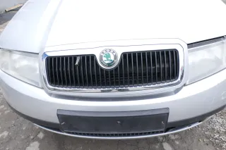 Skoda Fabia 6Y Motorhaube Klappe vorne silber grau LF7T mit Grill vorn - Bild 11