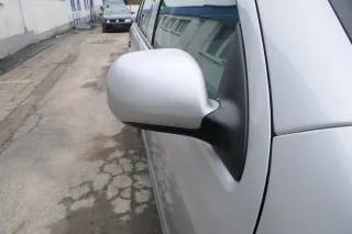 Skoda Fabia 6Y elektrisch Spiegel Außenspiegel rechts mit Glas grau silber LF7T - Bild 3