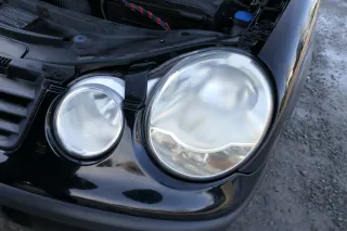 VW Polo 9N Stoßstange Frontstoßstange vorne schwarz L041 - Bild 4