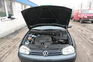 VW Golf 4 Motorhaube Haube Klappe vorne grau LC7V - Bild 9