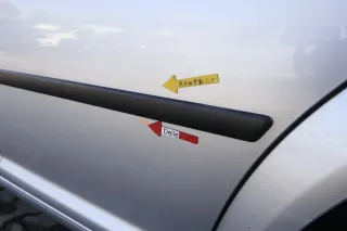 VW Golf 4 Bora Tür hinten links nur Kombi / Variant silber LA7W - ohne Anbauteil - Bild 8