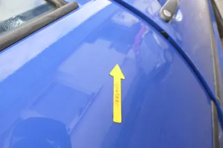 VW Golf 4 Bora Tür hinten rechts nur Kombi / Variant vlau LW5Z -ohne Anbauteil - Bild 3