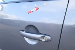 VW Touran 1T 1T3 Tür vorne links Fahrertür grau LD7X OHNE Anbauteile Cross - Bild 8