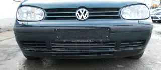 VW Golf 4 Stoßstange vorne Stoßfänger vorn vorne grün LC6M SWR - Bild 1