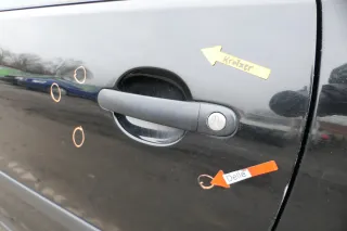 VW Polo 9N 9N3 Tür vorne links Fahrertür 2/3-Türer schwarz L041 ohneAnbautei - Bild 6