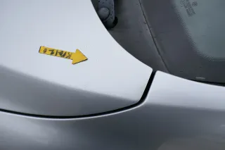 VW Fox 5Z Motorhaube Klappe vorn vorne silber LA7W Haube - Bild 8