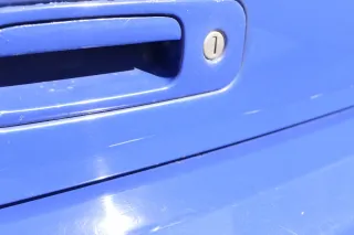 Polo 6N2 Heckklappe Klappe hinten Kofferraumklappe blau LA5C Scheibe - Bild 6