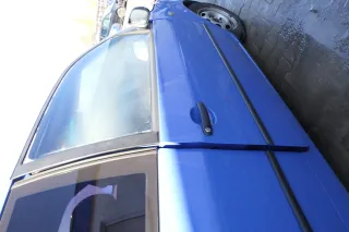 VW Lupo Seat Arosa Tür vorne rechts Beifahrertür blau LR5A (mechanischerFenst - Bild 2