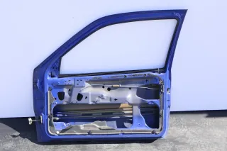 VW Polo 6N 6N2 Tür vorne rechts Beifahrertür 2/3-Türer blau LA5C surfblue - Bild 5