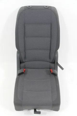 VW Touran 1T Sitz hinten mitte mittig (1. Reihe) Rücksitz anthrazit - 144315 - Bild 4