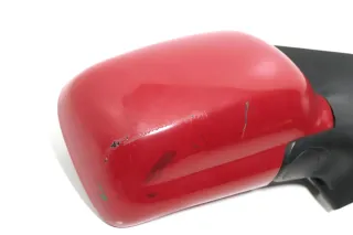 VW Polo Kombi 6K elektrisch Spiegel vorne rechts Außenspiegel rot LY3D bisBj1999 - Bild 2