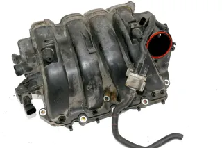 A3 VW Golf 5 V Ansaugbrücke Ansaugkrümmer 03C129711F 1,6 FSI BAG BLF 85kw - Bild 1