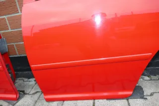 VW Bora Tür hinten links nur Limousine rot LP3G - Bild 2