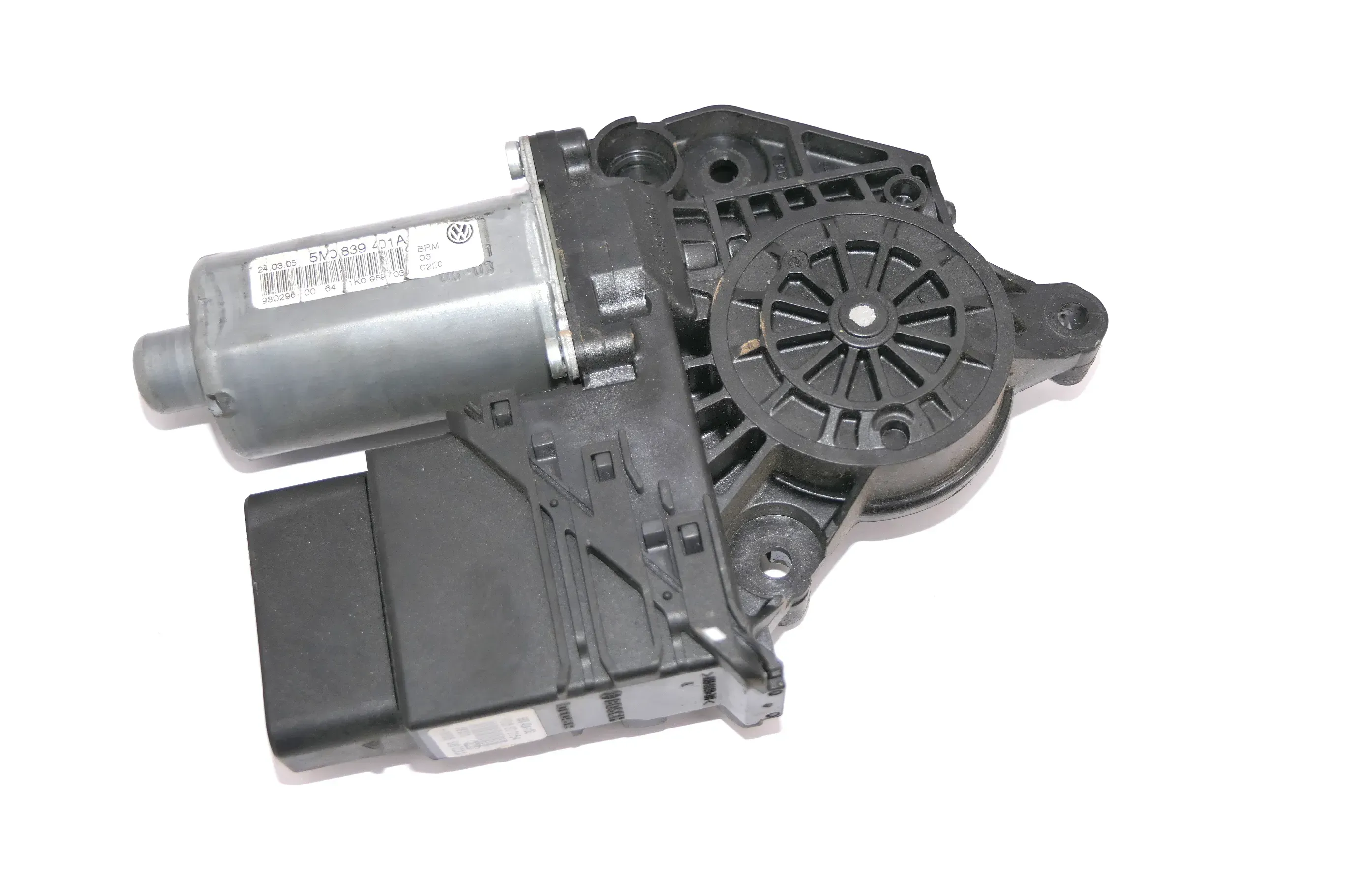 VW Golf 5 Plus ektrischer Fensterheber Motor hinten links 5m0839401a - Bild 1