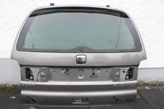 VW Sharan 7M Heckklappe Scheibe Klappe hinten ab Bj.2000 grau LS7U - Bild 1