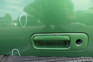 Seat Arosa Heckklappe Klappe hinten Kofferraumklappe grün LW6Z bis ca. Bj. 2000 - Bild 4