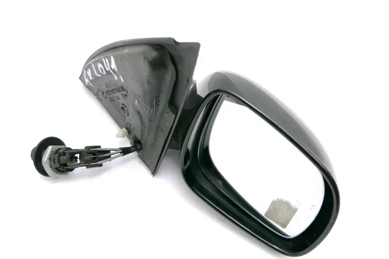 VW Lupo Arosa manueller Spiegel Außenspiegel rechts schwarz L041 mechanisch - Bild 1