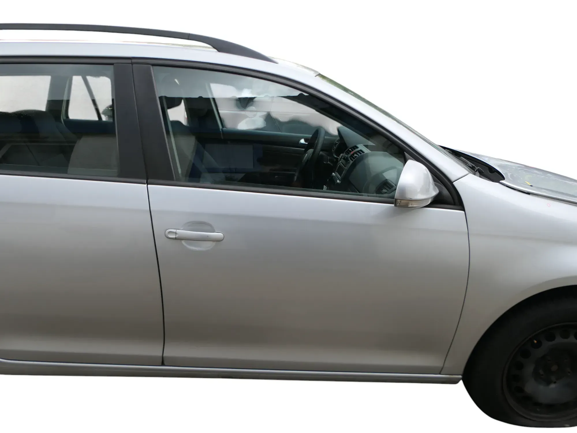 Golf 5 1K5 + 6 nur Kombi / Variant Tür vorne rechts Beifahrertür silber LA7W - Bild 1