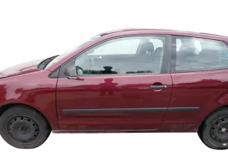 VW Polo 9N 9N3 Tür vorne links Fahrertür 2/3-Türer rot LC3R -ohne Anbauteile - Bild 1