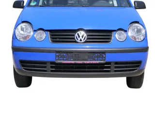 VW Polo 9N Stoßstange Frontstoßstange vorne blau LA5F - Bild 1