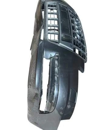 A6 4F Frontstoßstange Stoßstange vorn Stoßfänger grau LZ7S mit Grill - S-line - Bild 19