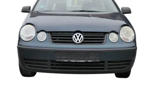 VW Polo 9N Stoßstange Frontstoßstange vorne grün LC6X - Bild 1