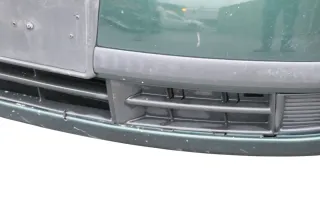 Skoda Fabia 6Y Stoßstange Stoßfänger vorne silber grün LF8C 2000-2004 - Bild 11
