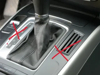 Audi A4 B8 8K Schaltknauf Schaltsack Schaltknüppel Automatik Leder original - Bild 2