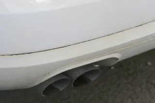 VW Passat 3C Kombi Stoßstange hinten Heckstoßstange Stoßfänger weiß LB9A - Bild 6