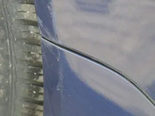 VW Polo 9N Stoßstange Frontstoßstange vorne blau LB5N - Bild 8
