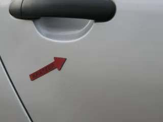 Skoda Fabia 6Y Limousine Schrägheck Tür hinten rechts grau silber LF7T diamantsi - Bild 11