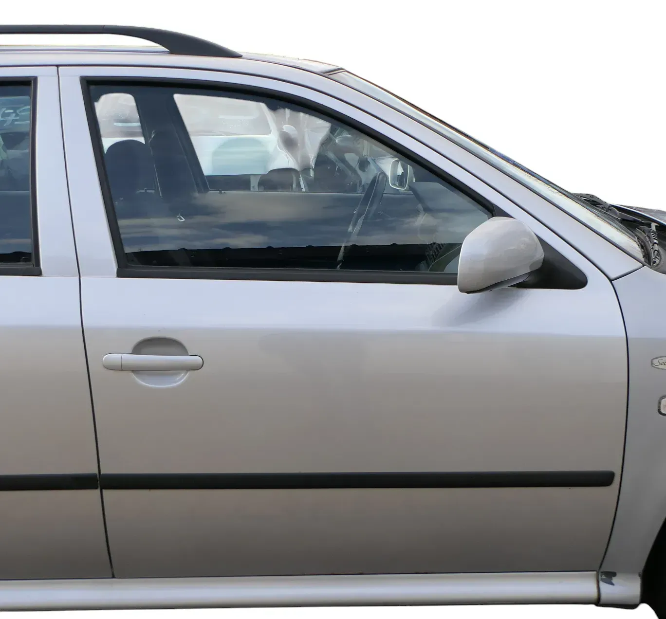 Skoda Octavia 1U Kombi  +Limo Tür vorne rechts Beifahrertür grau silber LF7T - Bild 1